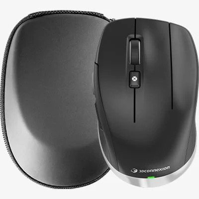 3Dconnexion CadMouse Compact Wireless vezeték nélküli egér fekete (3DX-700118)