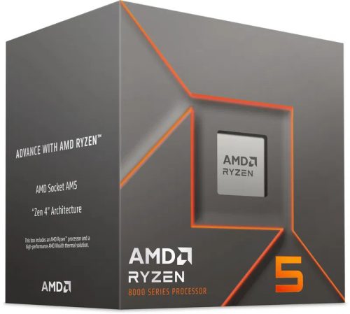 AMD Ryzen 5 8400F 4.2GHz Socket AM5 dobozos (100-100001591BOX)