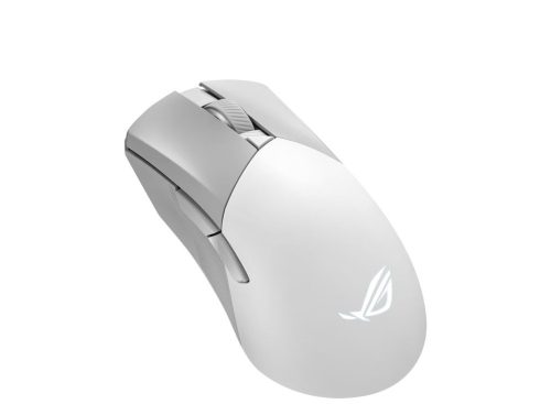 ASUS ROG Gladius III Wireless AimPoint vezeték nélküli gamer egér Moonlight White - fehér (90MP02Y0-BMUA10)