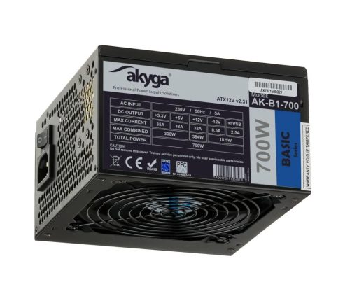 Akyga 700W Basic tápegység (AK-B1-700BE)