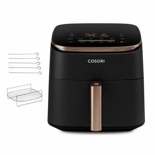 Cosori TurboBlaze Chef Edition forrólevegős sütő fekete (CAF-DC602-KEUR)