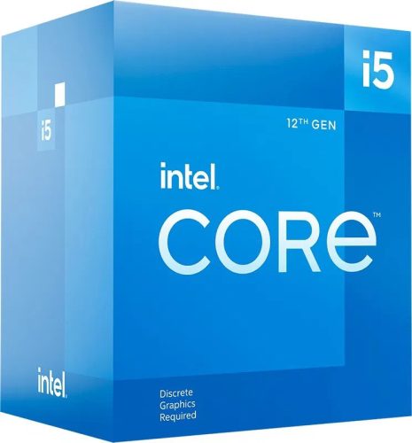 Intel Core i5-12400F 2.5GHz Socket 1700 dobozos (BX8071512400F)