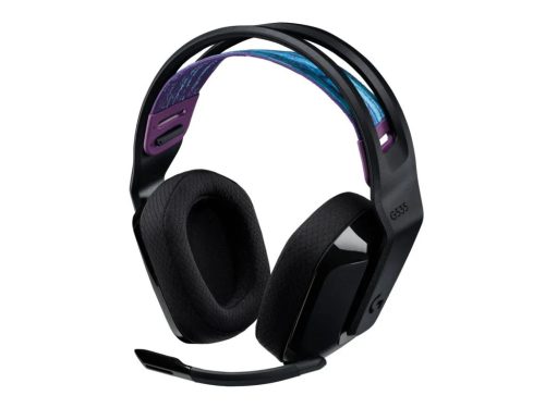 Logitech G535 Lightspeed vezeték nélküli Gaming Headset fekete (981-000972)