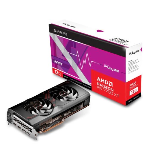 Sapphire Radeon RX 7700 XT 12GB PULSE videokártya (11335-04-20G)
