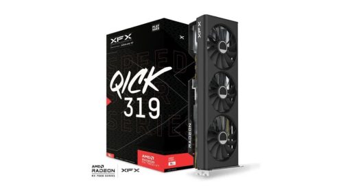 XFX Radeon RX 7800 XT 16GB Speedster QICK 319 videokártya (RX-78TQICKF9)