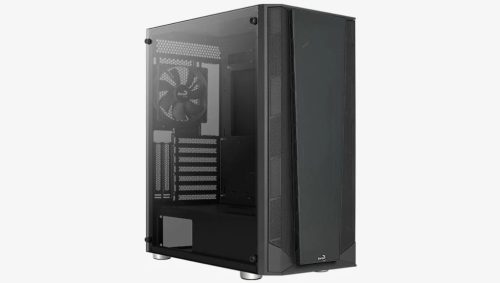 AeroCool Prism-G-BK-v1 táp nélküli ablakos ház fekete (ACCM-PB29013.11)