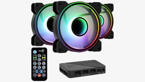 Aerocool Mirage ARGB Pro ház hűtő ventilátor csomag (ACF3-MR10227.11)