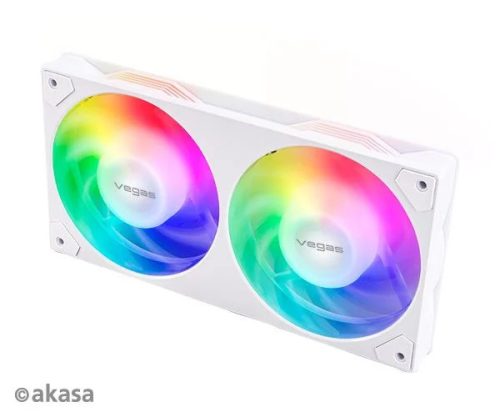 Akasa Vegas A24 hűtő ventilátor panel 12cm (AK-FN112-WH)