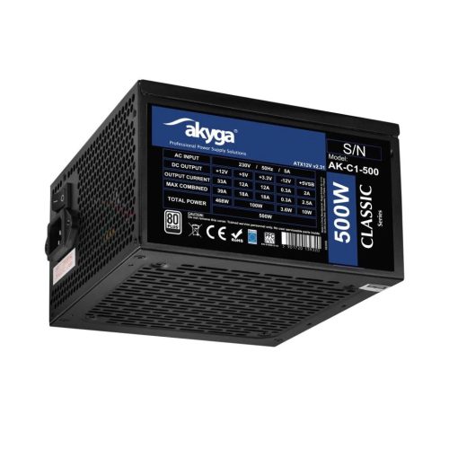 Akyga 500W tápegység (AK-C1-500)