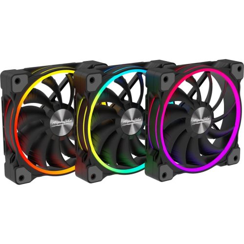 Alpenföhn Wing Boost 3 RGB ház hűtő ventilátor 12cm (3db) (84000000157)