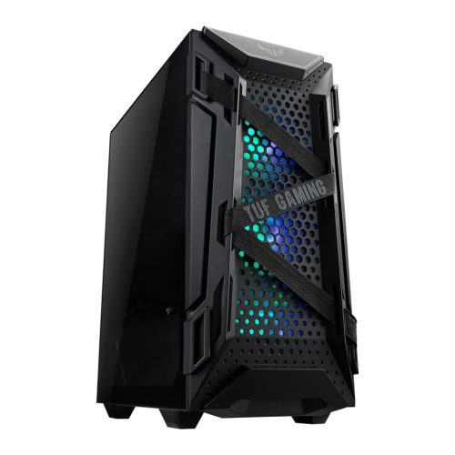 ASUS TUF Gaming GT301 táp nélküli ablakos ház fekete (90DC0040-B49000)