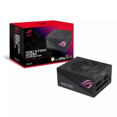 ASUS ROG-STRIX-850G-AURA-GAMING 850W moduláris tápegység (90YE00P2-B0NA00)