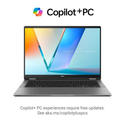 ASUS Vivobook 14 Flip TP3407SA-QL021W Laptop Win 11 Home szürke