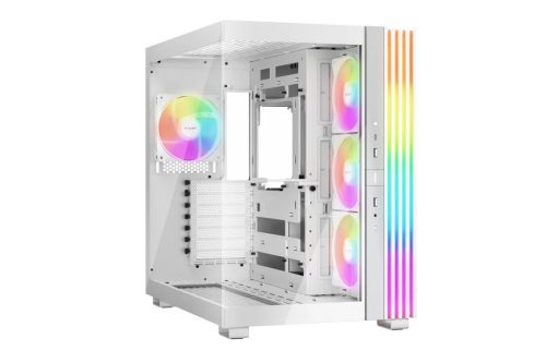 Be Quiet LIGHT BASE 600 LX táp nélküli ablakos ház fehér (BGW68)