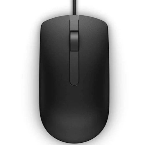 Dell MS116 optikai egér fekete (570-AAIS)