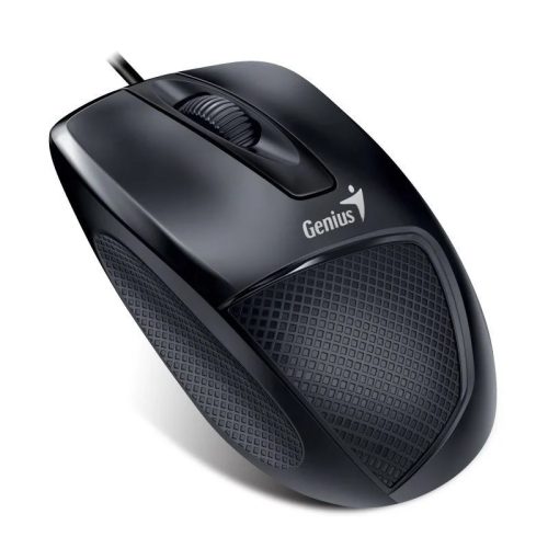 Genius DX-150X optikai egér fekete USB (31010231103 / 31010231100)