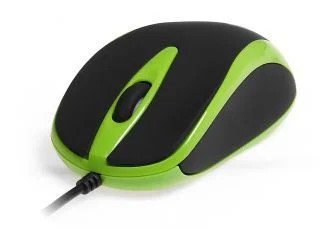 Media-Tech Plano optikai USB egér fekete-zöld (MT1091G)