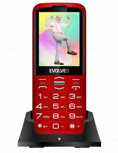 Evolveo EasyPhone XO mobiltelefon piros (EP-630-XOR)