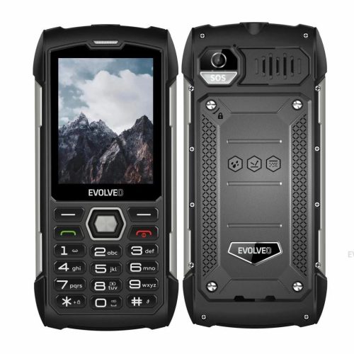 Evolveo StrongPhone H1 mobiltelefon fekete-ezüst (SGP-H1-BS)
