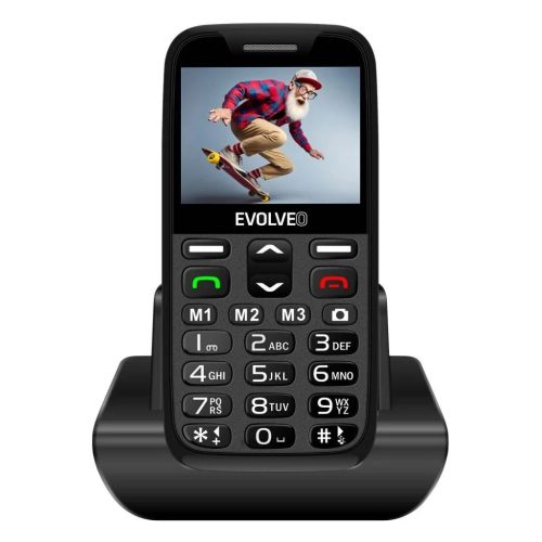 Evolveo EasyPhone XR EP-601 mobiltelefon fekete (SGM EP-601-XR-BK)