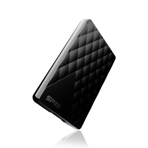 1TB 2.5' Silicon Power Diamond D06 USB 3.0 külső winchester fekete (SP010TBPHDD06S3K)