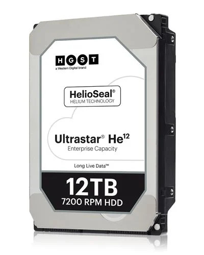 12TB Hitachi Ultrastar HE12 3.5' 7200rpm SAS szerver winchester (HUH721212AL5200/0F29530)