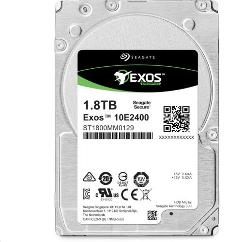 1.8TB Seagate 2.5' Exos 10E2400 SAS merevlemez (ST1800MM0129)