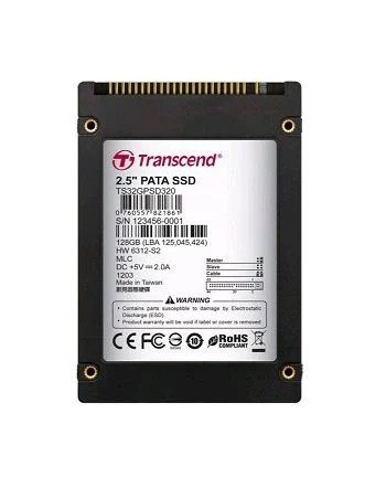 32GB Transcend 2.5' SSD-IDE-MLC meghajtó (TS32GPSD330)