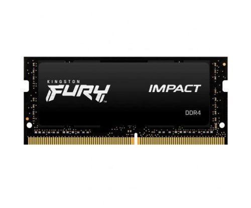8GB 3200MHz DDR4 RAM Kingston Fury Impact notebook memória CL20 (KF432S20IB/8)