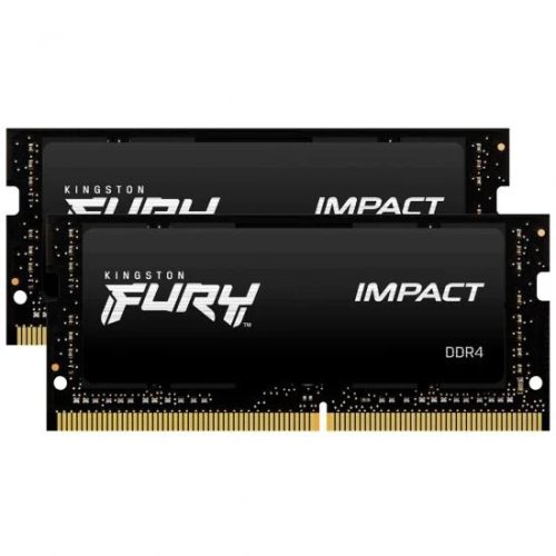 16GB 3200MHz DDR4 RAM Kingston HyperX Impact notebook memória CL20 (2x8GB) (KF432S20IBK2/16)