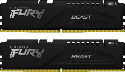 16GB 5200MHz DDR5 RAM Kingston Fury Beast Black CL36 (2x8GB) (KF552C36BBEK2-16)