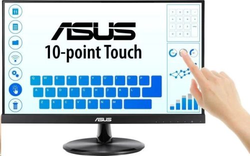 22' ASUS VT229H LED érintőképernyős monitor fekete