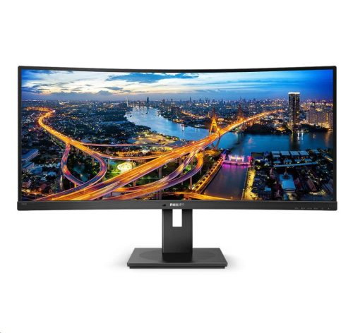 34' Philips 345B1C/00 ívelt LCD monitor fekete