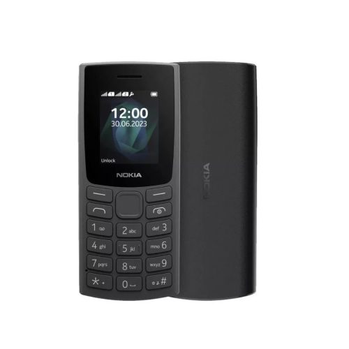 Nokia 105 4G (2023) Dual-Sim mobiltelefon fekete (1GF018UPA1L08)