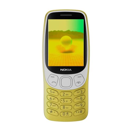 Nokia 3210 4G Dual-Sim mobiltelefon sárga (1GF025CPD4L03)