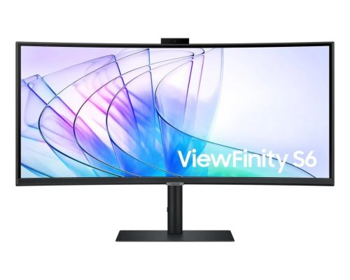 34' Samsung ViewFinity S65VC LCD monitor fekete (LS34C652VAUXEN)