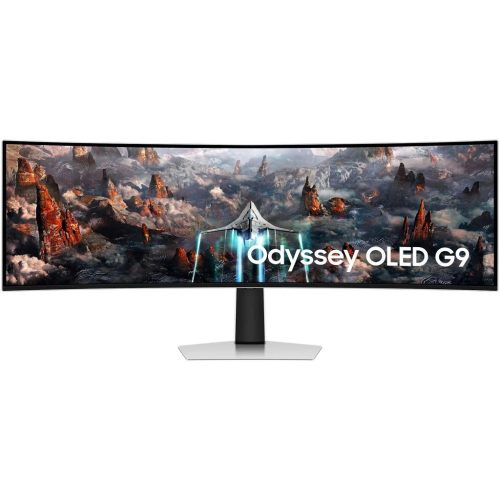 49' Samsung Odyssey G93SC ívelt OLED monitor (LS49CG934SUXEN)