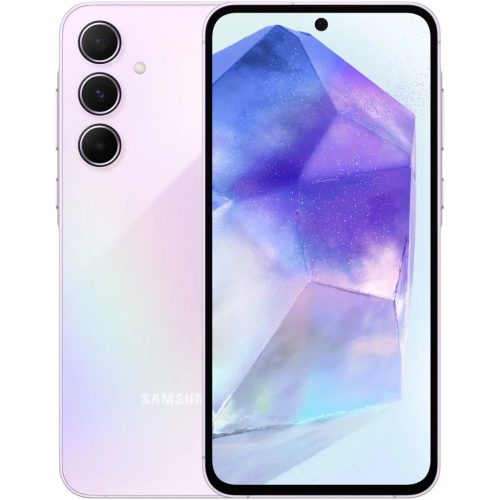 Samsung Galaxy A55 5G 8/128GB Dual-Sim mobiltelefon király lila (SM-A556BLVA)