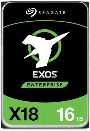 16TB Seagate 3.5' Exos X18 SATA merevlemez (ST16000NM000J)