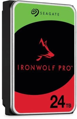 24TB Seagate 3.5' IronWolf Pro SATA NAS merevlemez (ST24000NT002)