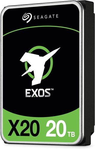 20TB Seagate 3.5' Exos X20 SATA szerver winchester (ST20000NM007D)