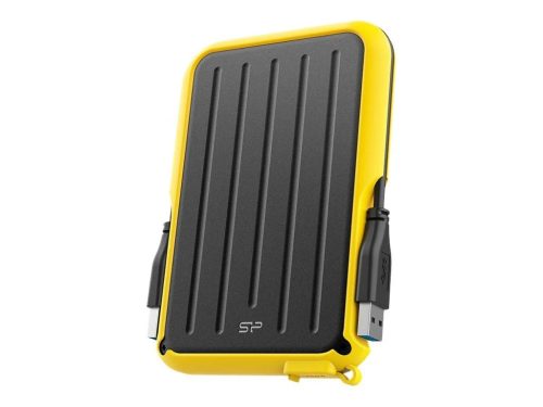 2TB 2,5' Silicon Power Armor A66 külső winchester fekete-sárga (SP020TBPHD66SS3Y)
