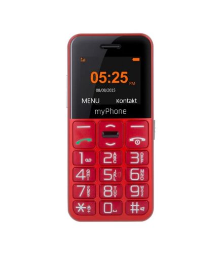myPhone Halo Easy mobiltelefon piros