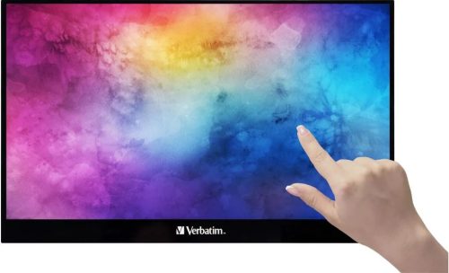 17.3' Verbatim PMT-17 hordozható érintőképernyős LCD monitor (49593)