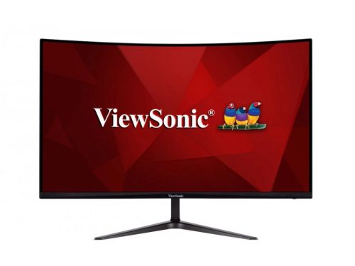 32' ViewSonic VX3218-PC-mhd ívelt LCD monitor fekete