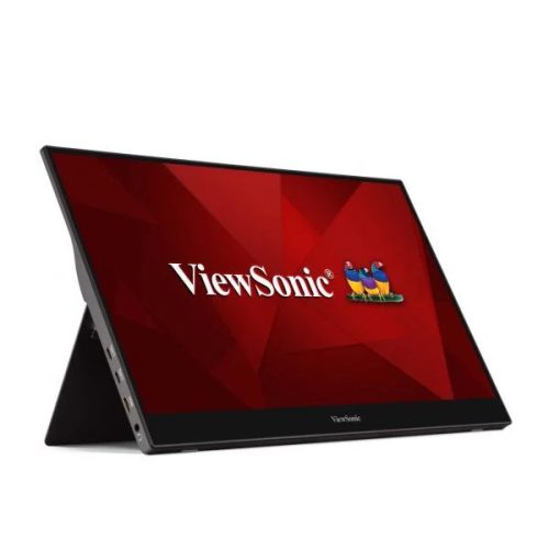 16' ViewSonic TD1655 hordozható érintőképernyős LCD monitor szürke