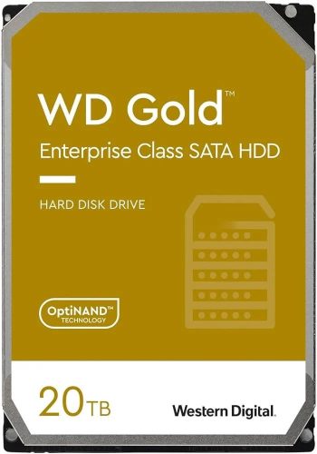 20TB WD 3.5' Gold SATAIII winchester (WD202KRYZ)