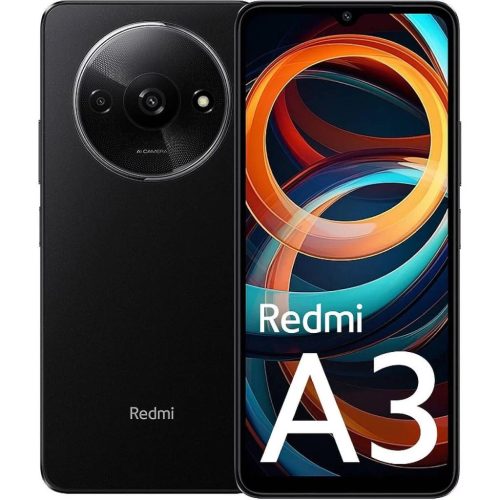 Xiaomi Redmi A3 4/128GB Dual-Sim mobiltelefon fekete